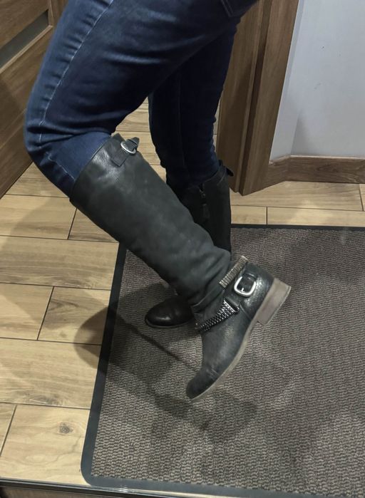 Kozaki skórzane Venezia