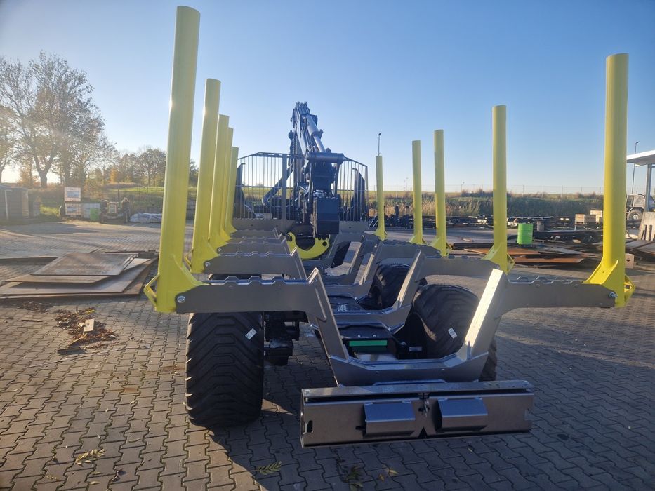 PALMS 11UX ŻURAW 7.87 - 8.7m - DMC 15 TON -  prehydraulik - przyczepa