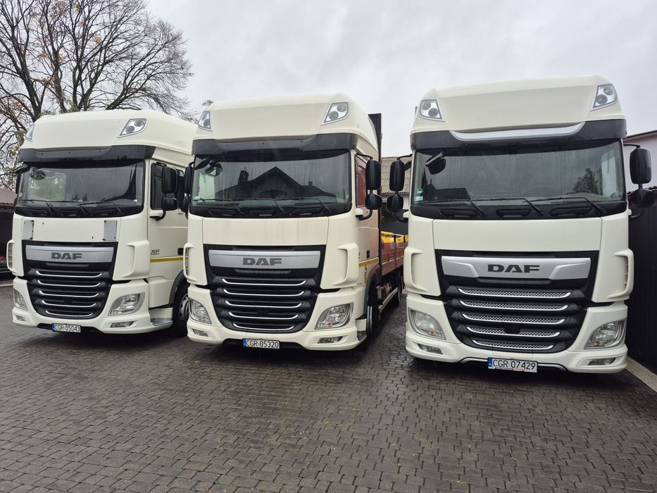 Daf XF 106 460 Salon Polska BDF laweta Low Deck 2017r.