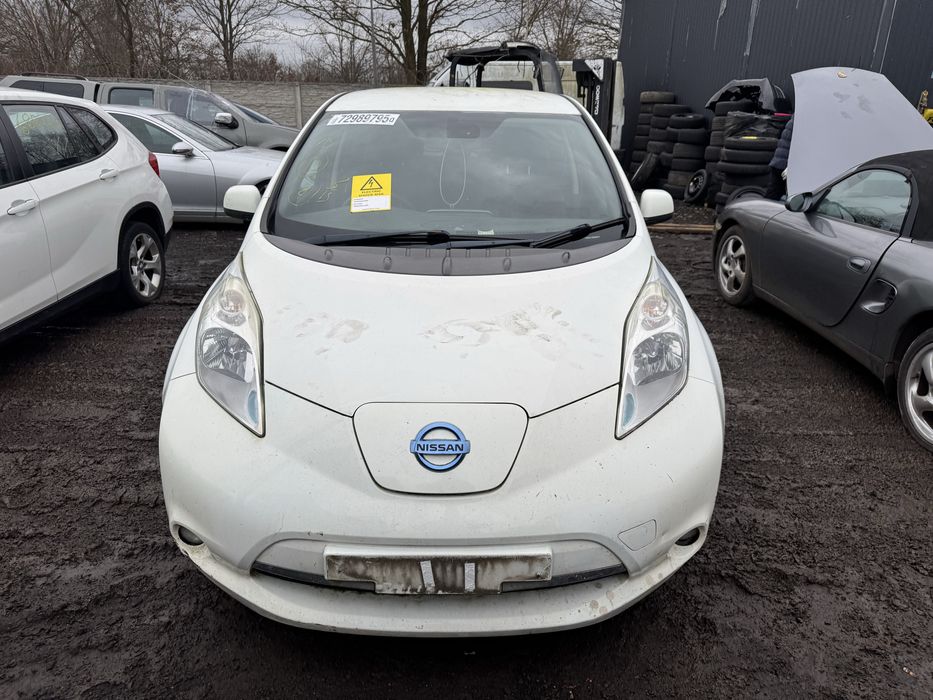 Nissan Leaf 2014r, elektryk, Anglik z kluczykami