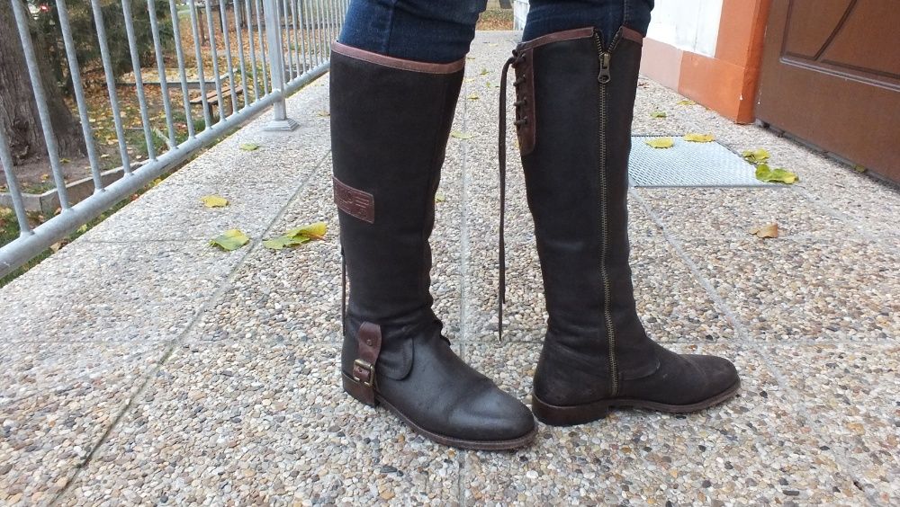 Super kozaki skóra marki Sancho Boots roz 37