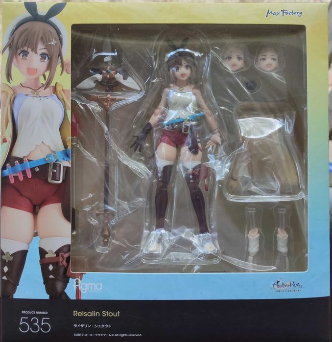 Figurka Reisalin Stout z anime "Ryza no Atelier: Tokoyami no Joou to Himitsu no Kakurega" Figma 535