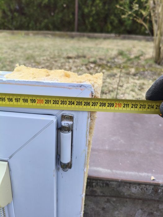 Okna z demontażu + balkon