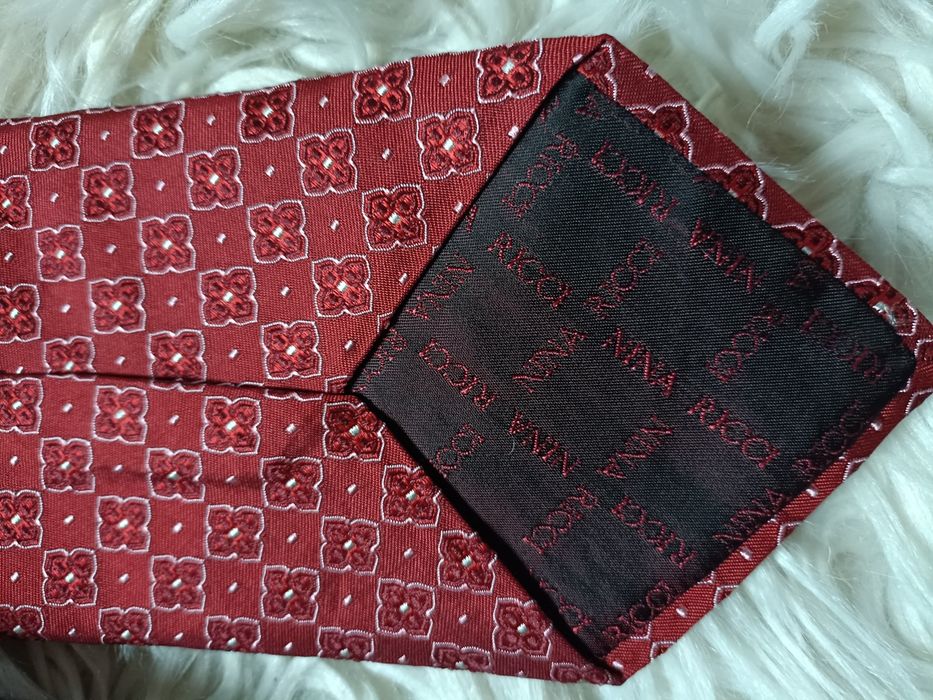 Krawat jedwab Nina Ricci