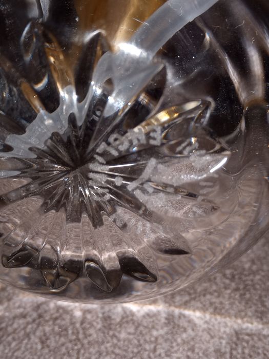 Kryształowy flakon na perfumy Royal Doulton