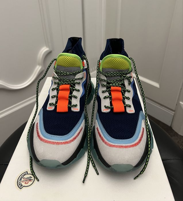 MONCLER piękne luksusowe sneakersy „ Multi” 40 rozm.