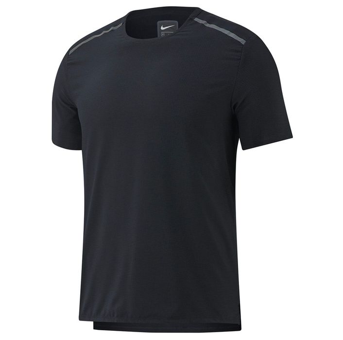 Супер Легка Футболка Nike Tech Pack Reflective Black/Silver Running Top BV5719-010 (Оригінал)