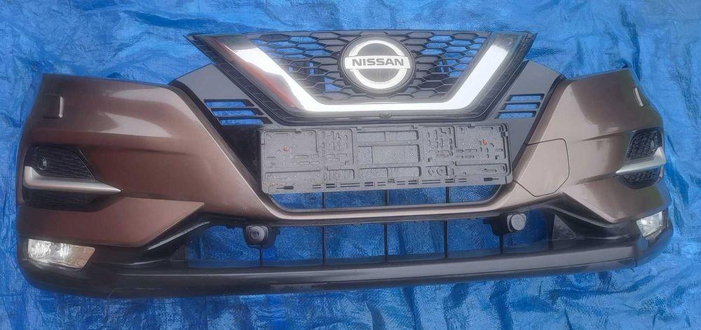 Бампер передній Nissan Qashqai 2 II Lift перед оригінал разборка