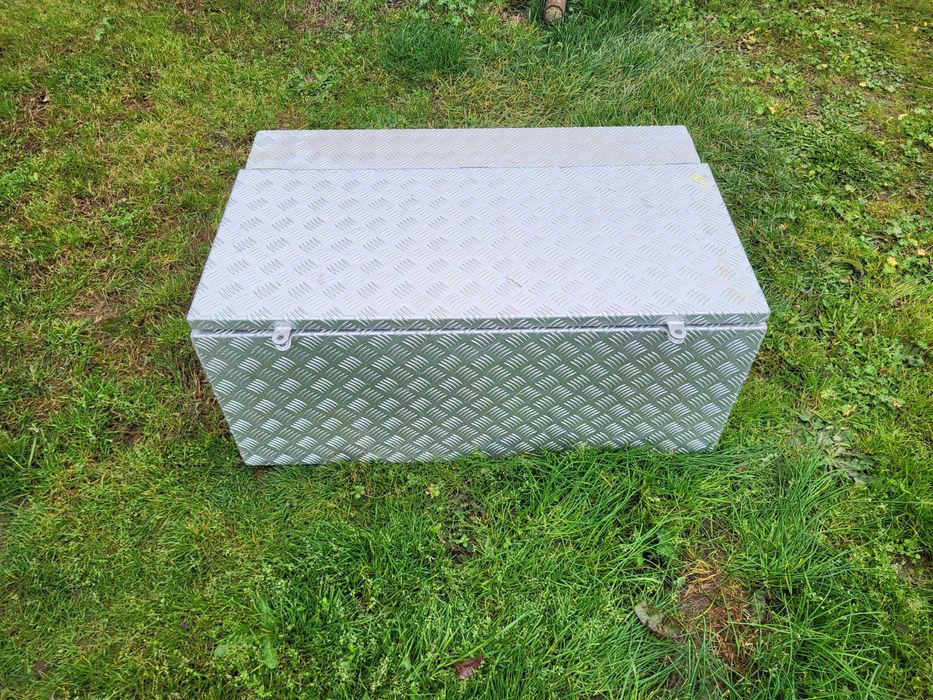 Skrzynia 100x65x45 transportowa aluminiowa Skrzynia narzędziowa, kufer