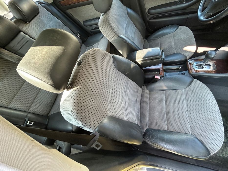 Fotele pół skóra Ful Elektryka Grzane Audi A6 C5 Allroad