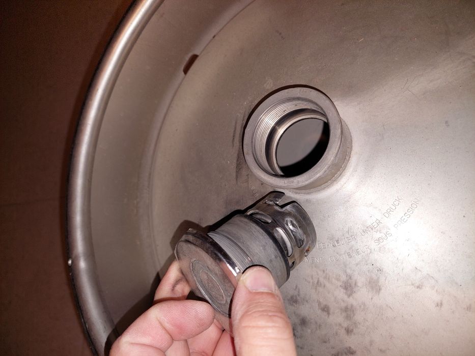 Barril de Inox 20L c/ torneira