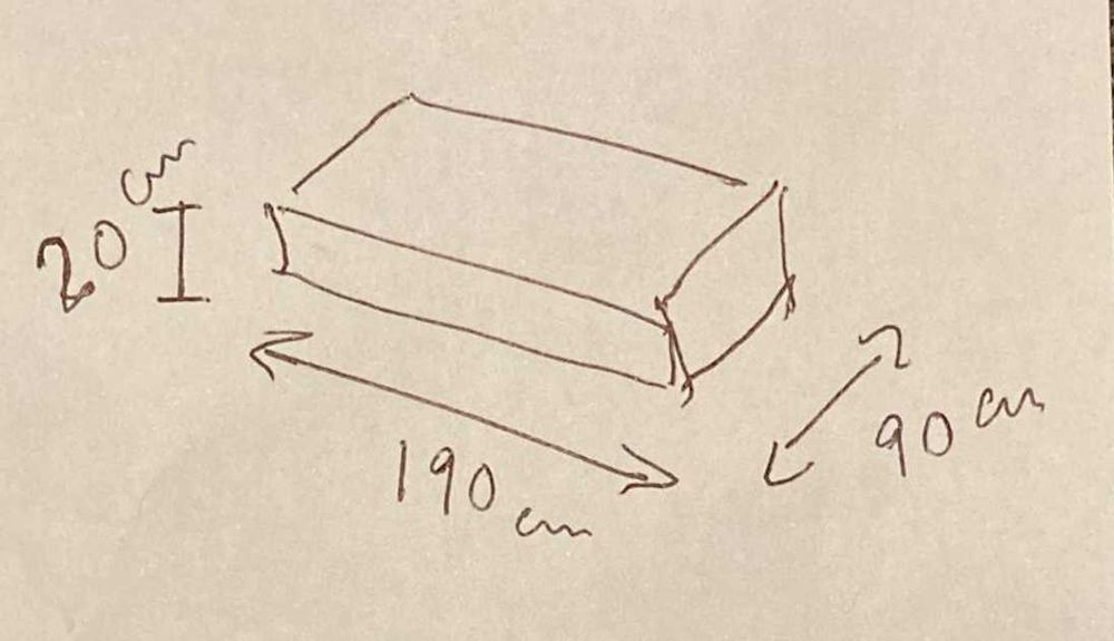 Cama individual dos móveis Olaio + Colchão