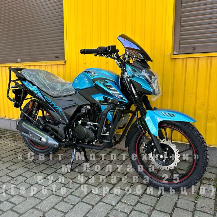 Новий мотоцикл Lifan CityR 200 NEW 2026 | повних 198куб.(15.7к.с.)