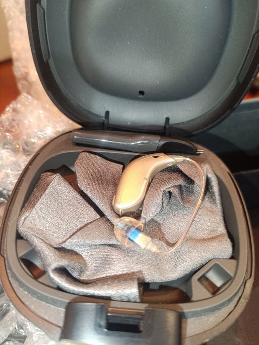 Aparaty słuchowe Oticon GENO 2 MiniRite 312 WL-komplet, stan bardzo d.