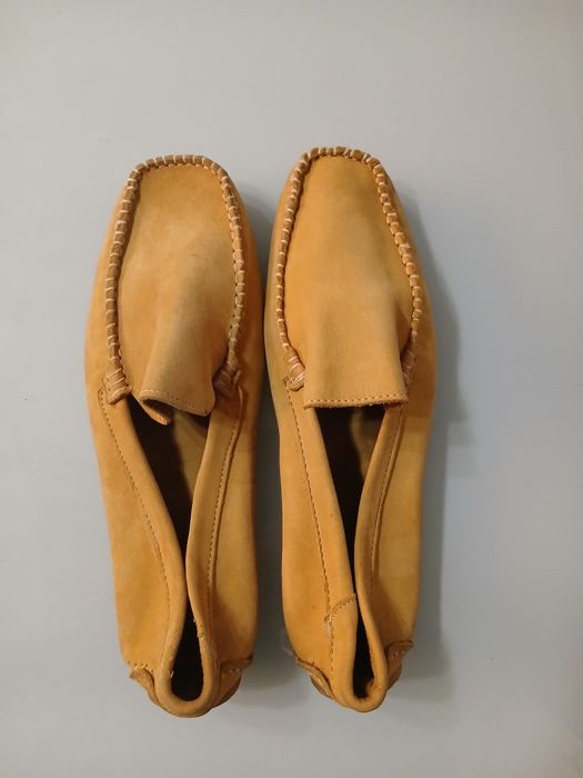 Buty mokasyny beżowe skóra 100% exstra jakość ,nowe cena 279 zł.
