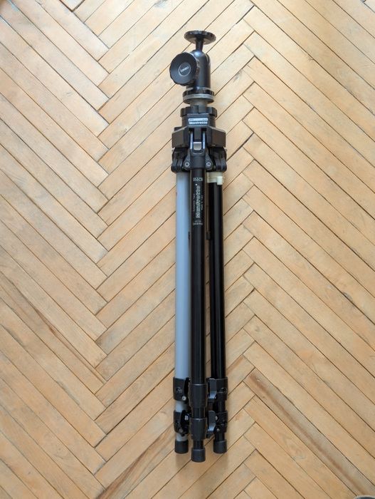 Штатив Manfrotto 055CB + голова Cambo CBH-3
