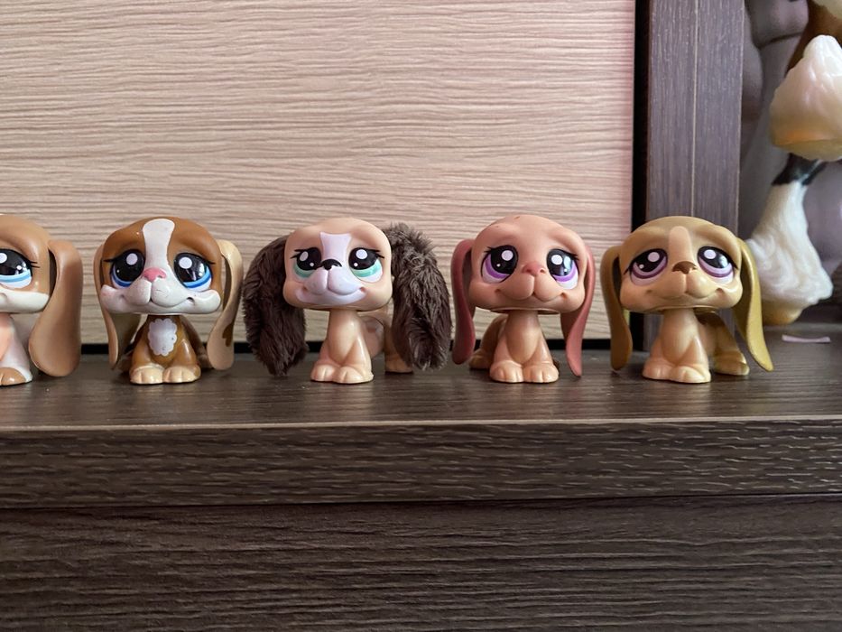 LPS Littlest pet shop psy zestaw