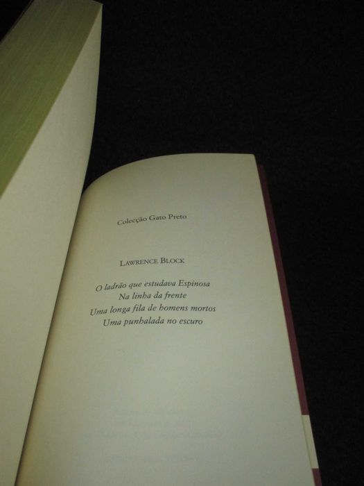 Livro Na Linha da Frente Lawrence Block