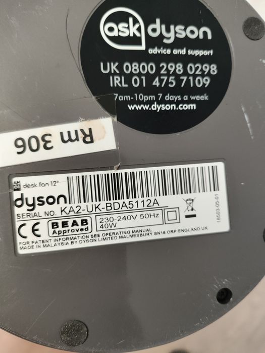 Вентилятор Dyson AM01 Air Multiplier
