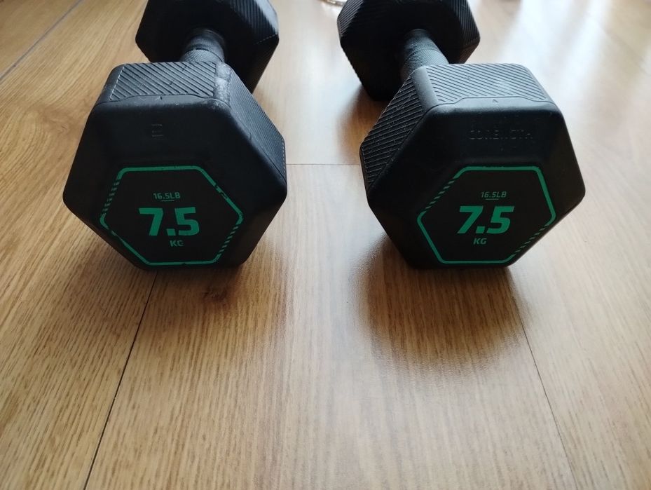 Halteres 7.5 kg pretos