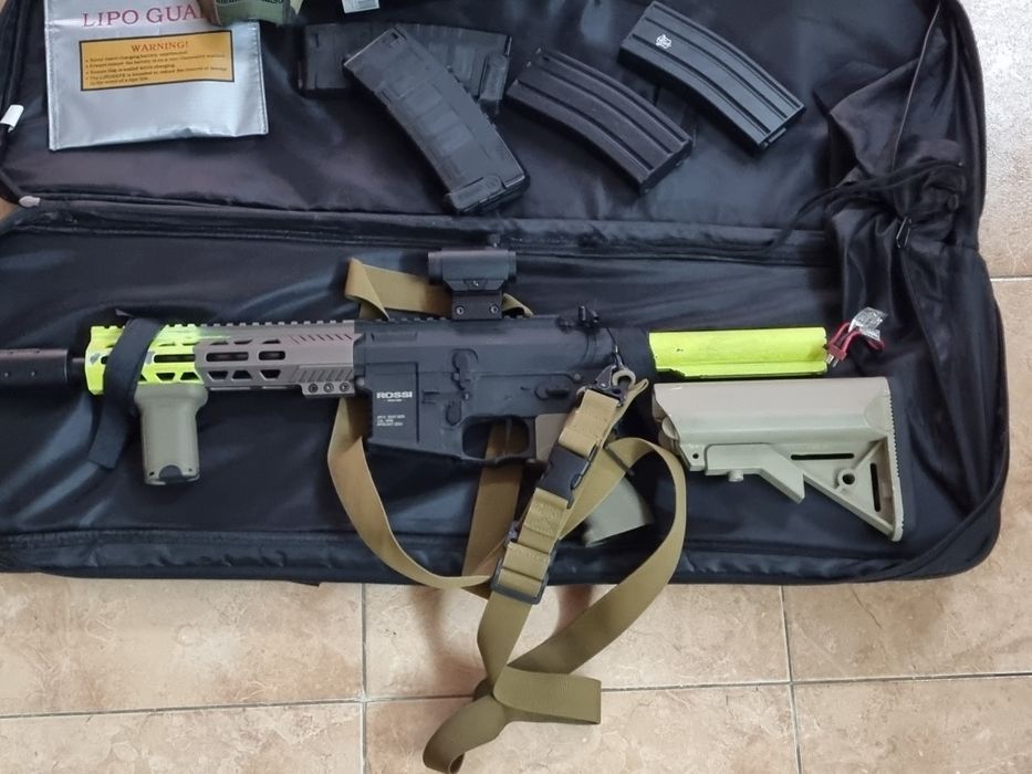 M4 airsoft com muito pouco uso