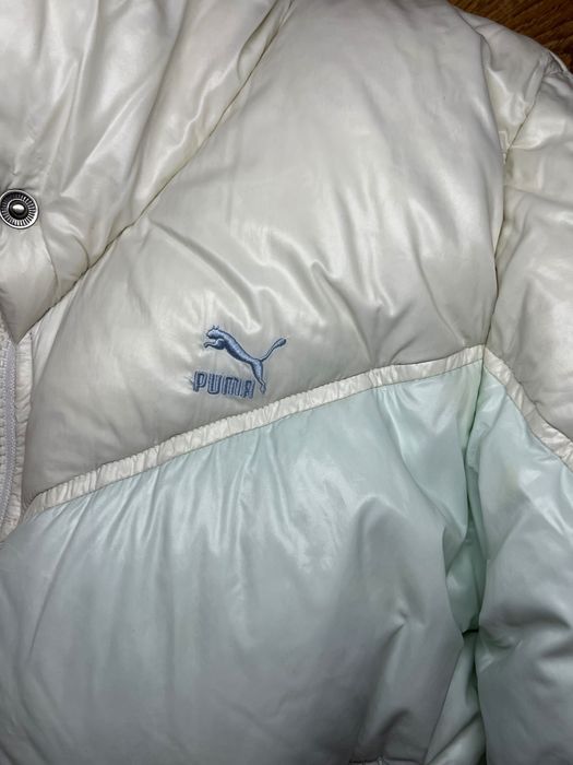 Пуховик білий PUMA