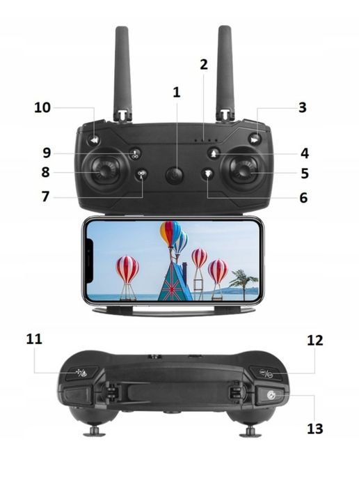 Dron e88 pro Bez Ładowanie