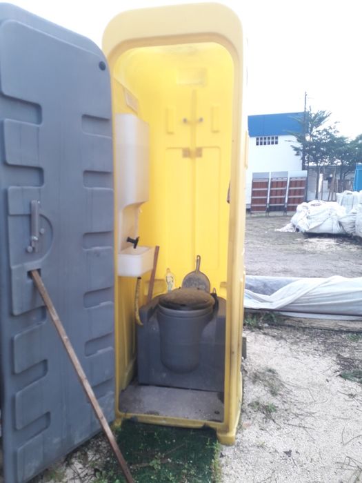 Wc quimico portátil plástico