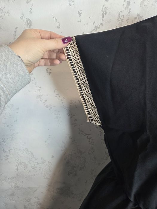 Nowa sukienka letnia Boho luźna plażowa przewiewna gumka w pasie dekol