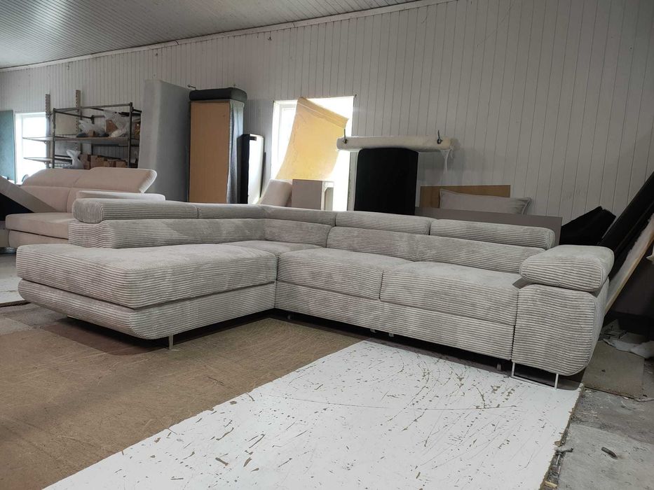 Narożnik regulowane zagłówki, DOSTĘPNY OD RĘKI