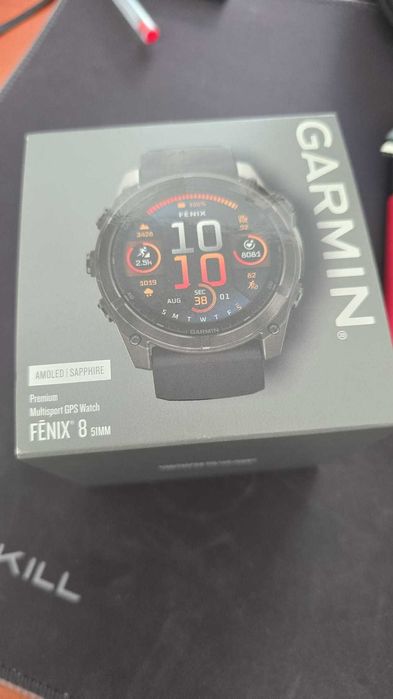 Garmin Fenix 8 - Sapphire, Titanium 51 mm - Como novo