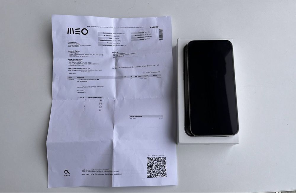 iPhone 15 pro max 256gb