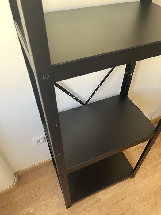 Estante Metálica IKEA BROR Preta - Excelente Estado