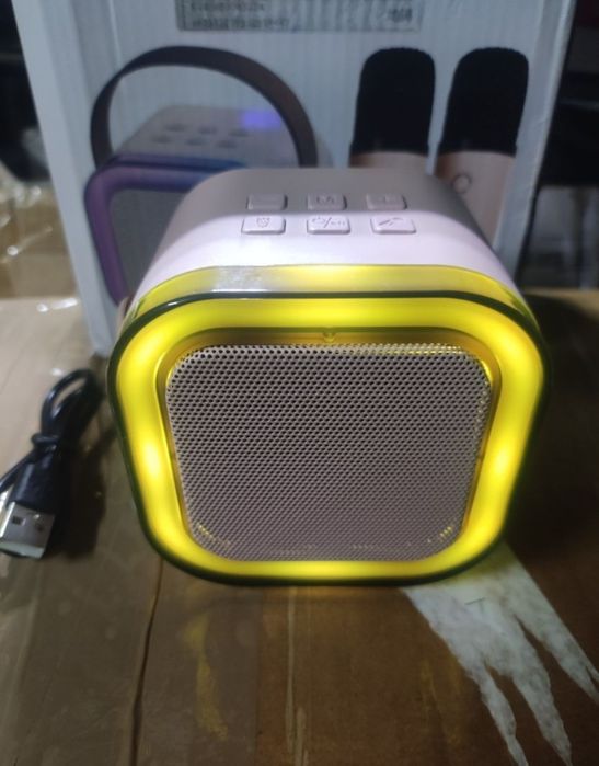 Karaoke Mini coluna com micro