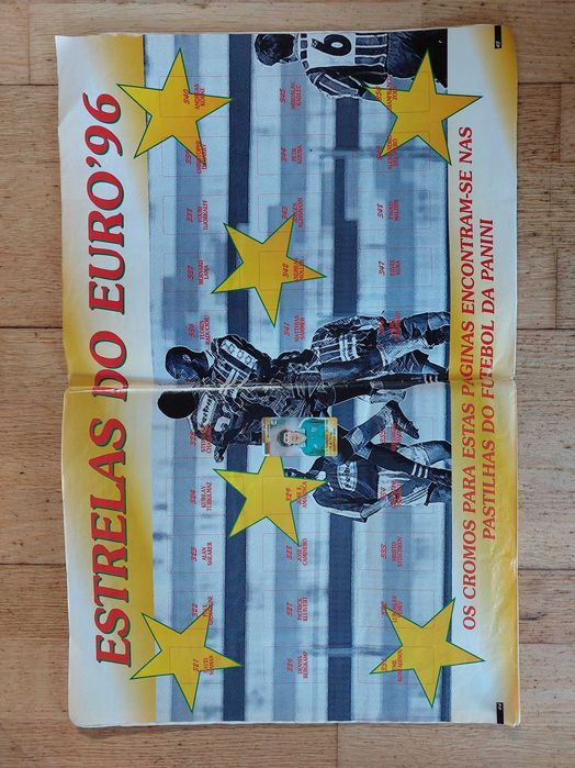 Caderneta de cromos "Futebol 96-97" - Completa