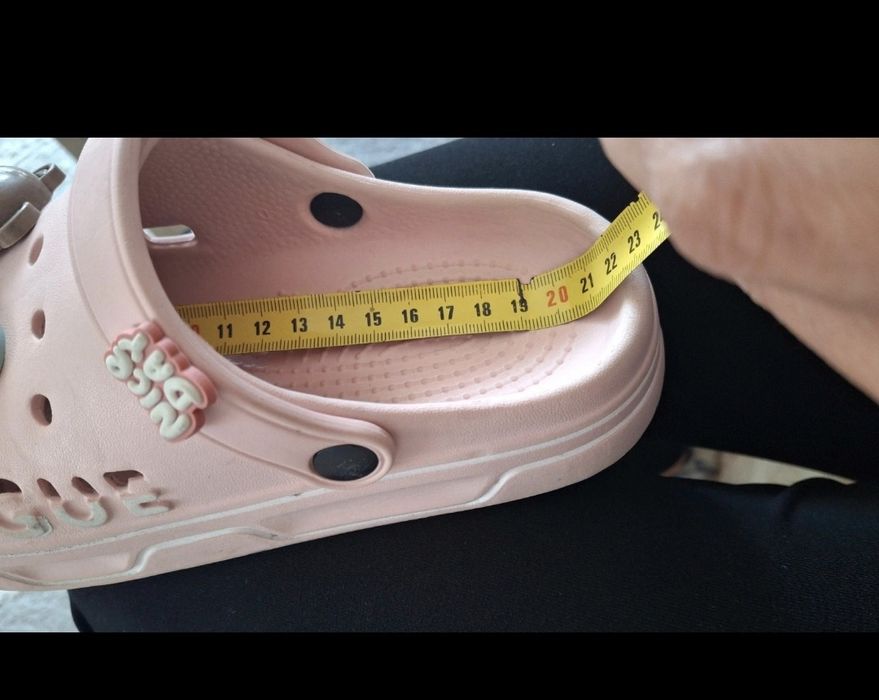 Buty gumowe klapki w stylu Crocs