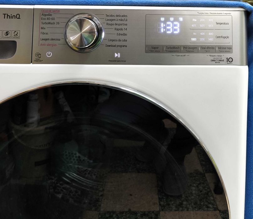 Máquina de Lavar Roupa LG  10.5 kg 1400 ( entrega )