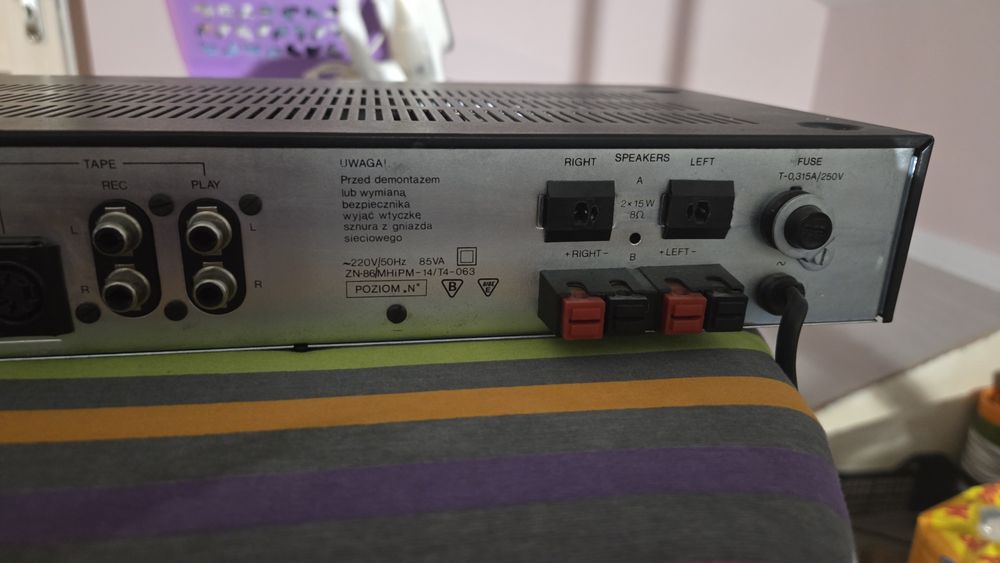 Wzmacniacz Unitra + głośniki