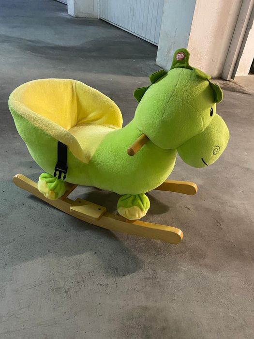 Baloiço / balancé de peluche dinossauro