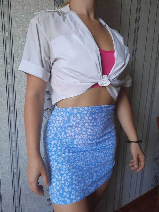 Костюм рубашка+ юбка