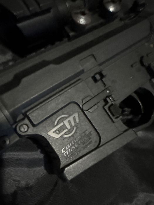Rifle Airsoft M4 Da CM Custom + Acessórios (Kit Completo)