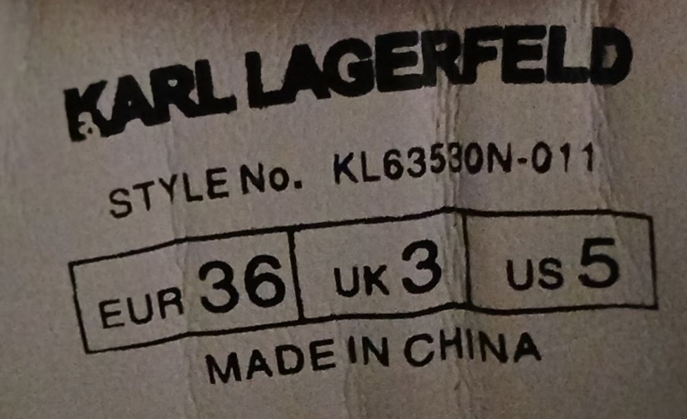 Кросівки Karl Lagerfeld оригінал