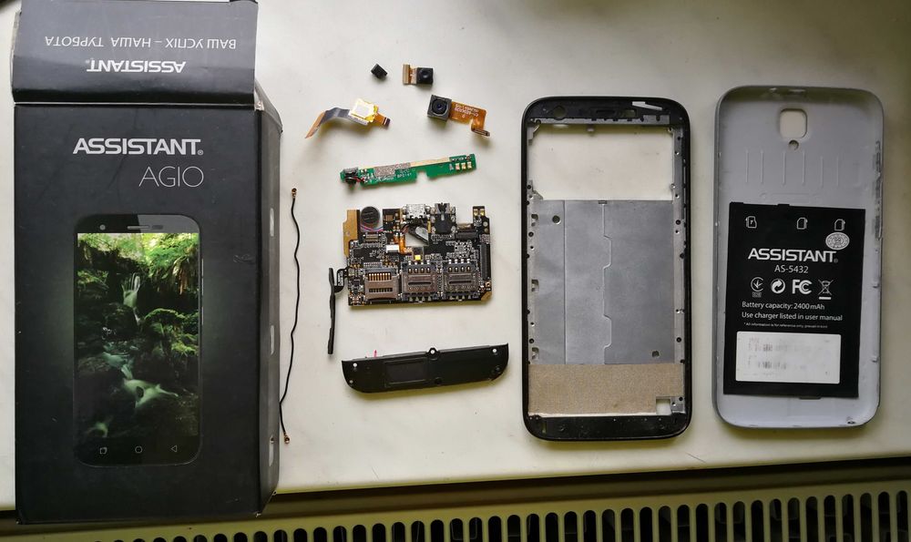 Запчастини до смартфону Assistant AS-5432 Agio