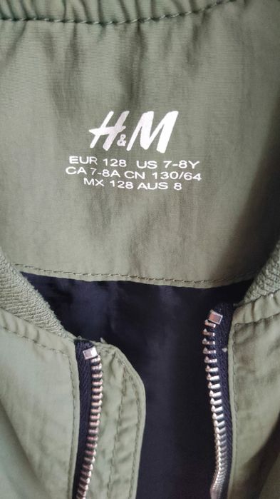 2 kurtki H&M rozm 128