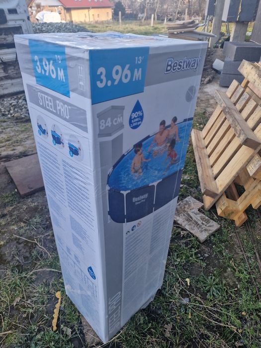 Basen Bestway z Pompą Zestaw basenowy Bestway Steel Pro 3,96 x 84 cm