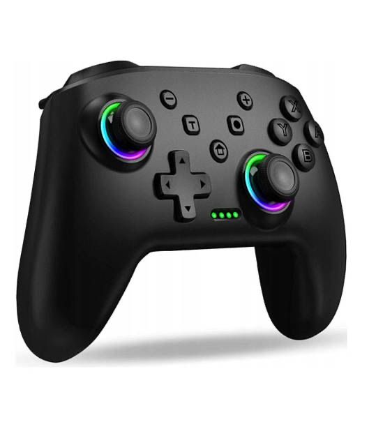 Геймпад VOYEE S08 Wireless – RGB подсветка, программируемые кнопки (Nintendo Switch 1/2/PRO/IOS/PC/Android)Gamepad gaming Джойстик