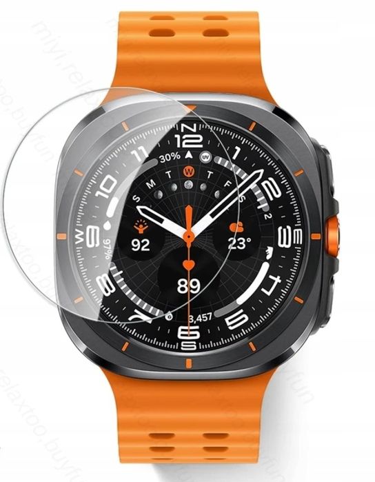 2 x SZKŁO HARTOWANE Ochronne 9H do Samsung Galaxy Watch Ultra LTE 47mm