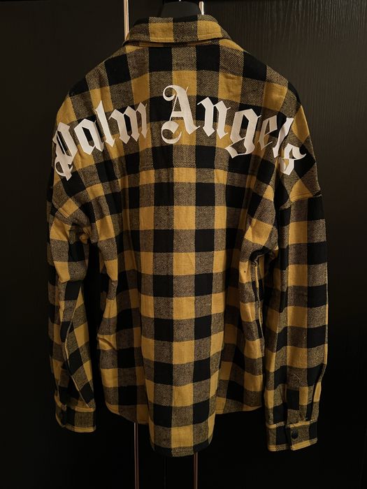 Palm angels рубашка ( off white, heron preston)