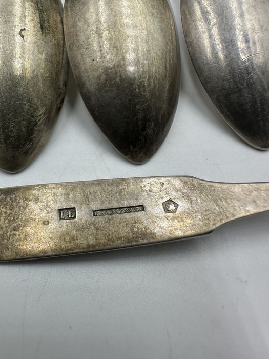 Przedwojenne srebrne łyżeczki do herbaty Bolesław Armatowicz Kraków