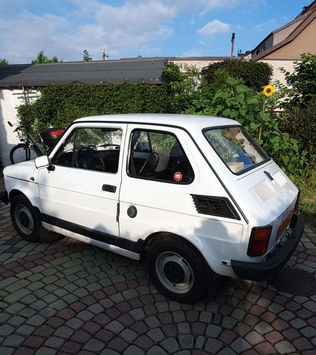 Maluch Fiat 126p   zabytek 1991